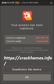 GOM Player Plus 2.3.48.5310 Crack