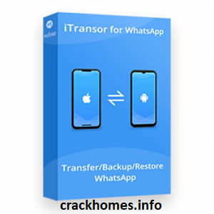 iTransor for WhatsApp 5.2.0 Crack with Activation Key Free Downlod 2023